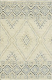 KAS Hudson Ivory and Taupe Southwest 2468